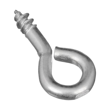 National Hardware National Hardware 0.08 in. D X 5/8 in. L Zinc-Plated Steel Screw Eye 10 lb. cap. 14 pk N118-323